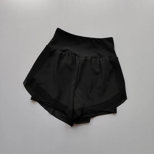 Short de sport d'été femme 2 en 1