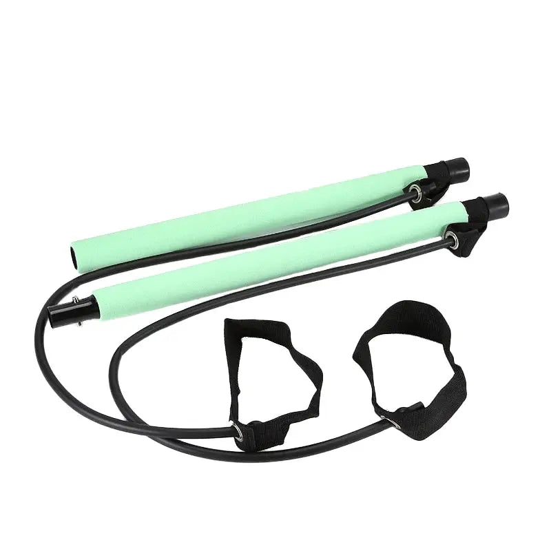Barre portable avec sangles de résistance - Power shift fitness