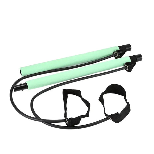 Barre portable avec sangles de résistance - Power shift fitness