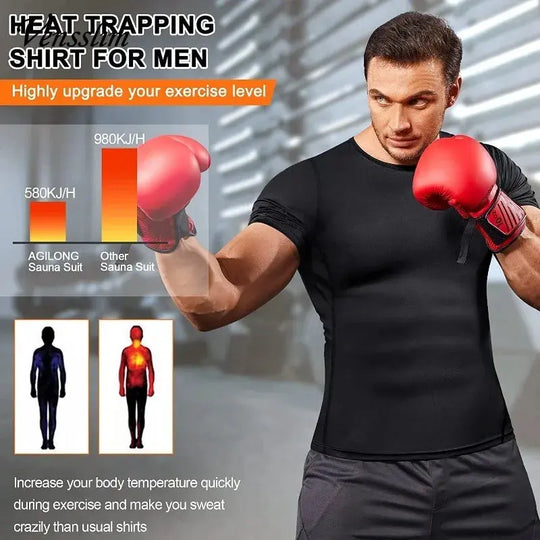 T-shirt de sudation - Power shift fitness