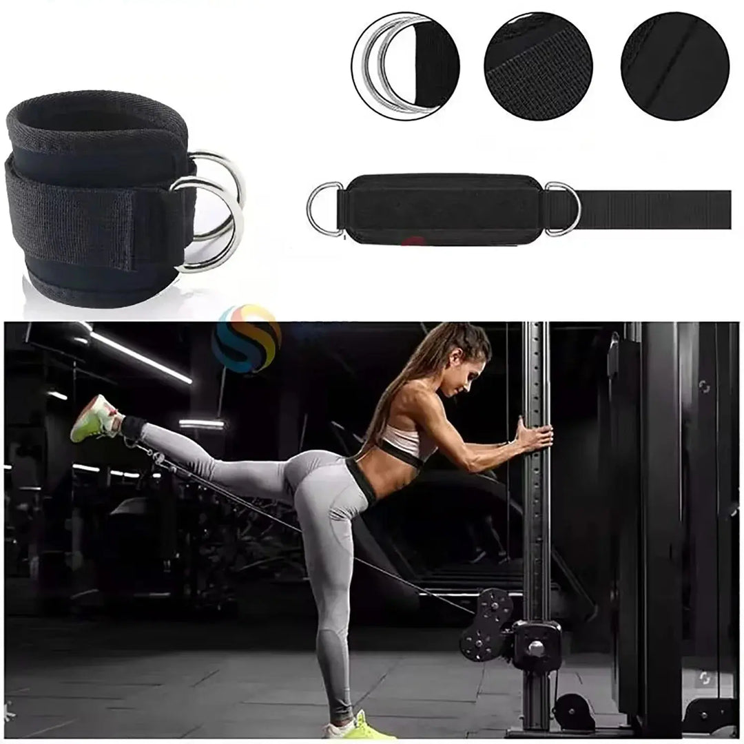 Sangle-de Chevilles-pour-Musculation-noir-soulage-douleurs-articulaires