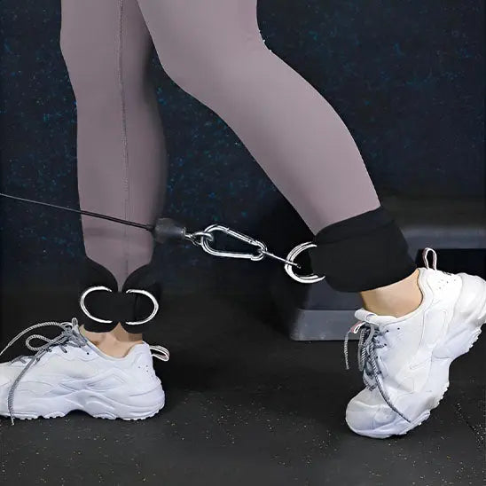 Sangle de Chevilles NINE STUDY™ pour Musculation - Power shift fitness
