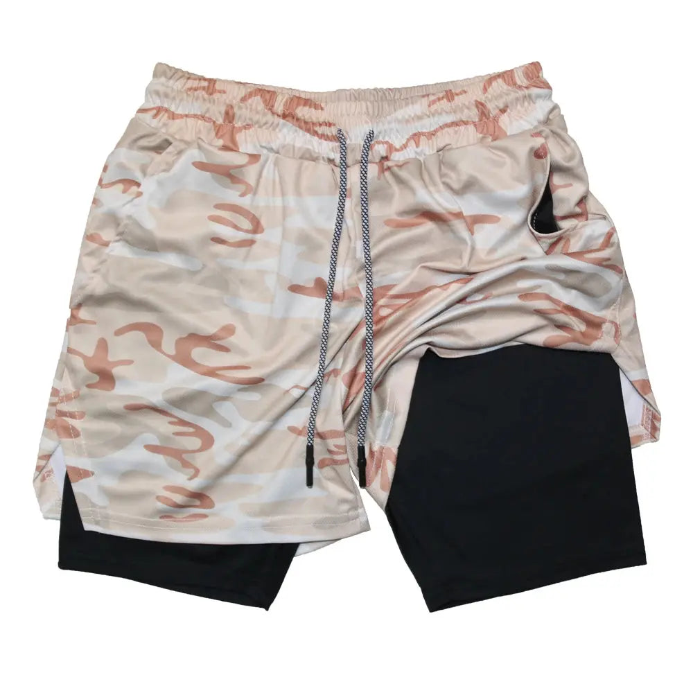 Short de sport court pour homme 2 en 1 - Power shift fitness