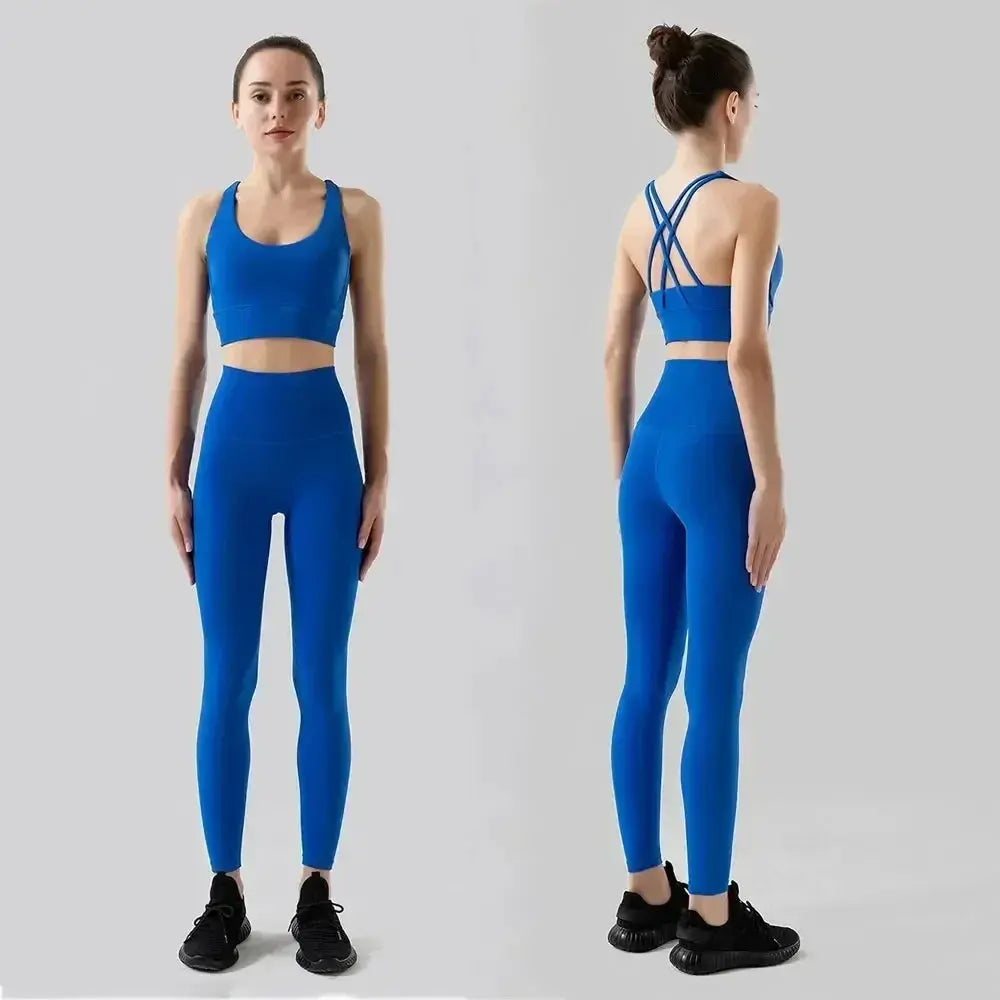 Ensemble de leggings de yoga pour femme - Power shift fitness