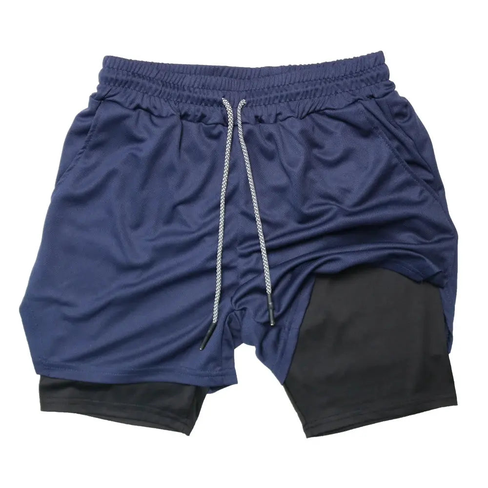 Short de sport court pour homme 2 en 1 - Power shift fitness