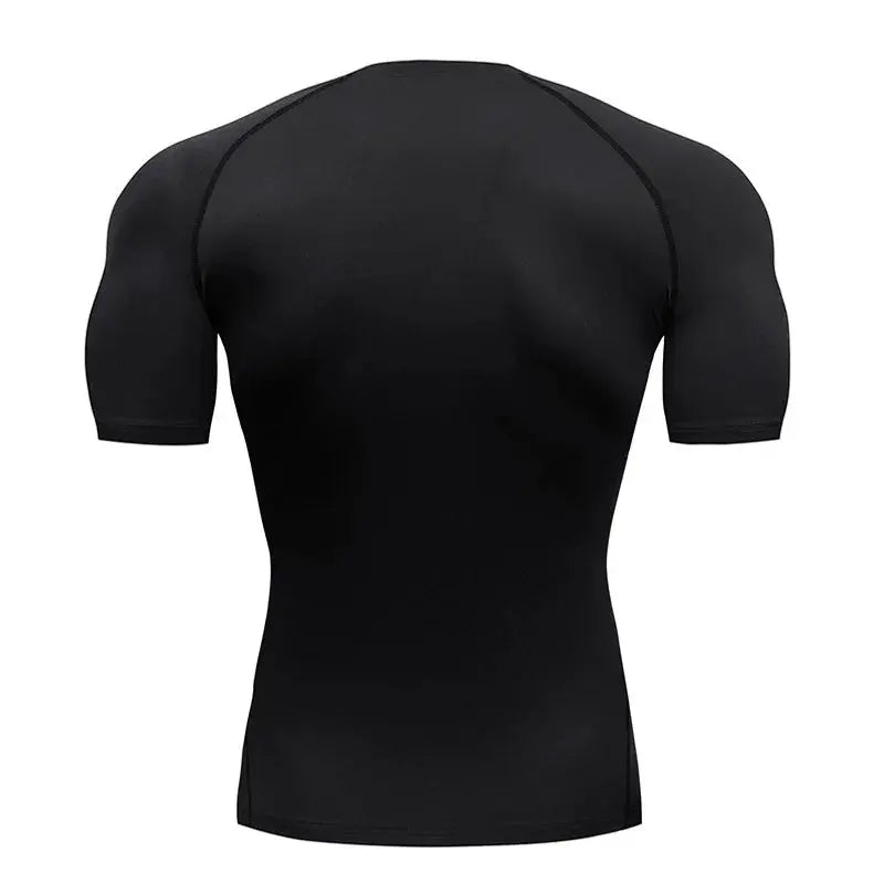 T-shirt de compression pour homme PSFIT™ avec araignée imprimée - Power shift fitness