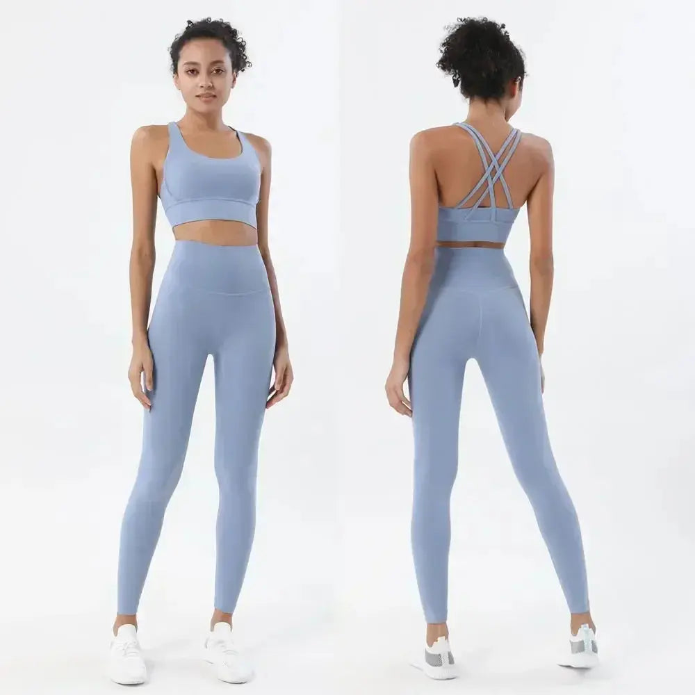 Ensemble de leggings de yoga pour femme - Power shift fitness