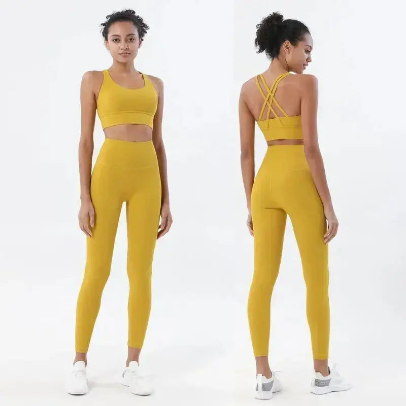 Ensemble de leggings de yoga pour femme - Power shift fitness