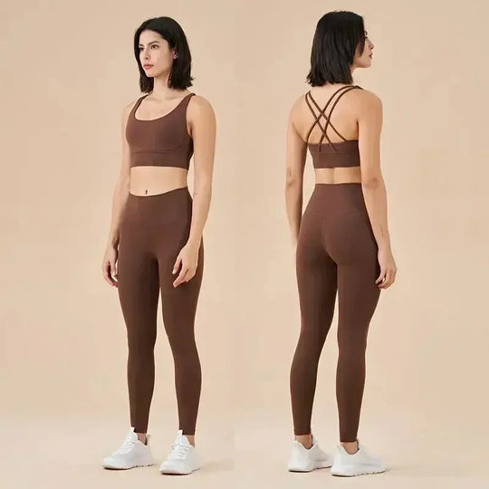 Ensemble de leggings de yoga pour femme - Power shift fitness
