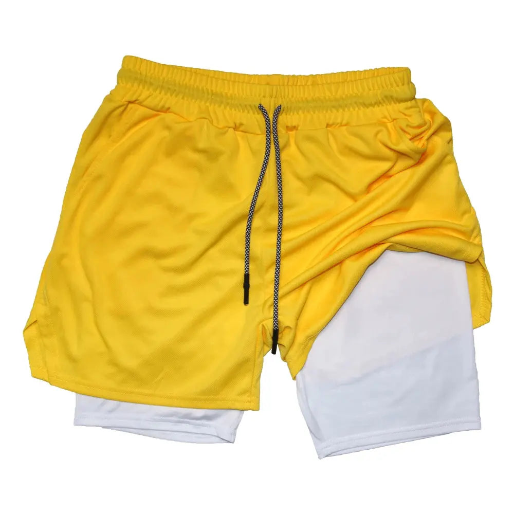 Short de sport court pour homme 2 en 1 - Power shift fitness