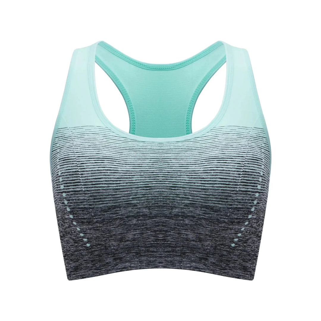 Seamless Sports Bra, Shock-absorbing, Steel Ring Free, Fashionable Vest, Breathable, Quick Drying Yoga Vest, Stress Free Fitness Power shift fitness