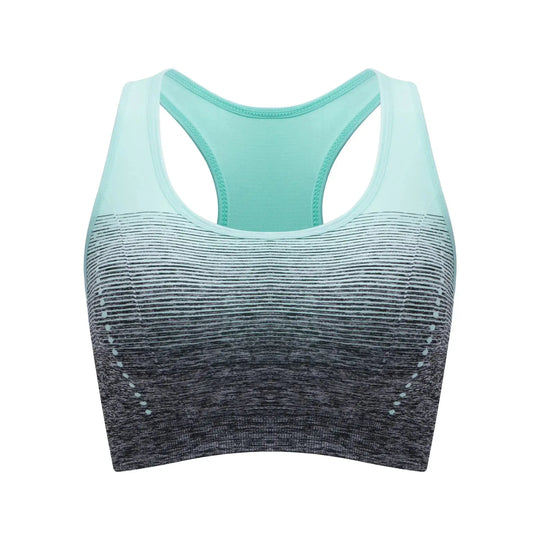 Seamless Sports Bra, Shock-absorbing, Steel Ring Free, Fashionable Vest, Breathable, Quick Drying Yoga Vest, Stress Free Fitness Power shift fitness