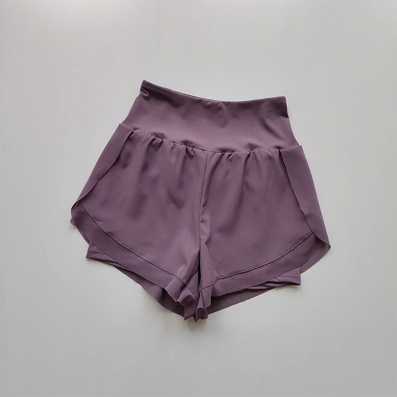 Short de sport d'été femme 2 en 1