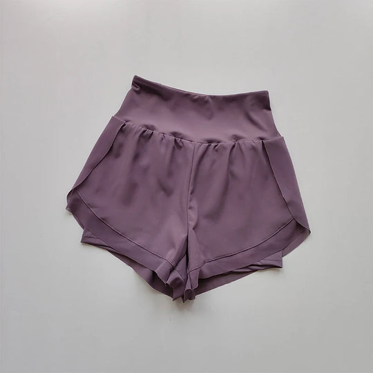 Short de sport d'été femme 2 en 1