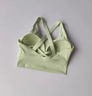 Brassière de sport pour femme avec dos nu SKINOFSKIN™ - Power shift fitness