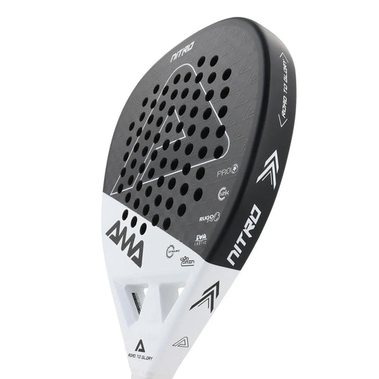 Raquette de padel professionnelle AMASPORT™ 12K/18K en fibre de carbone - Power shift fitness