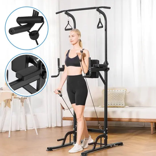 Station de musculation avec barre de traction bigzzia™ Power shift fitness