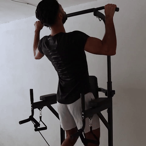 Station de musculation avec barre de traction bigzzia™ Power shift fitness