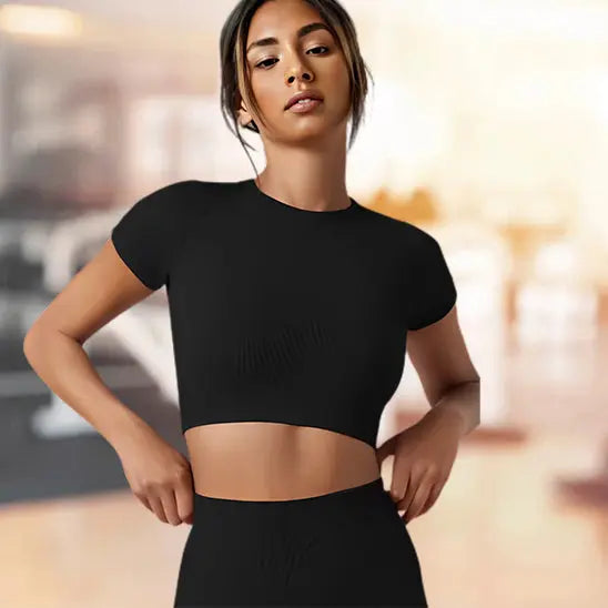 T-shirt de Sport Femme sans couture - Power shift fitness