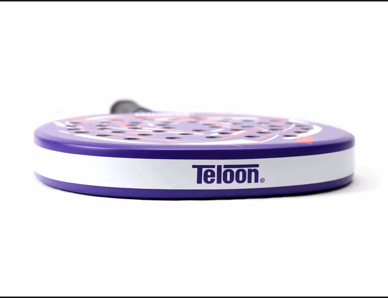 Raquette de padel professionnelle Teloon™ en fibre de carbone - Power shift fitness