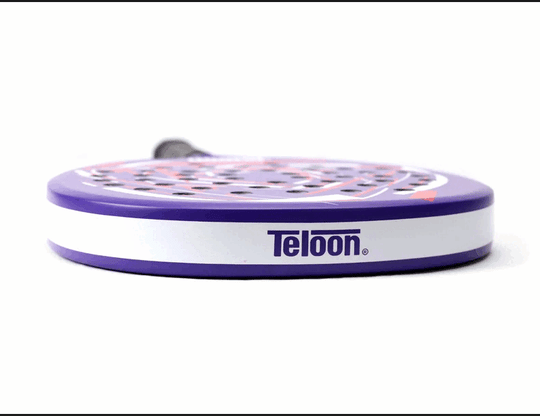 Raquette de padel professionnelle Teloon™ en fibre de carbone - Power shift fitness