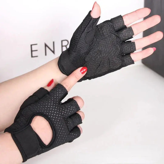 Gants de Musculation - GymGloves™ - Noir - Power shift fitness
