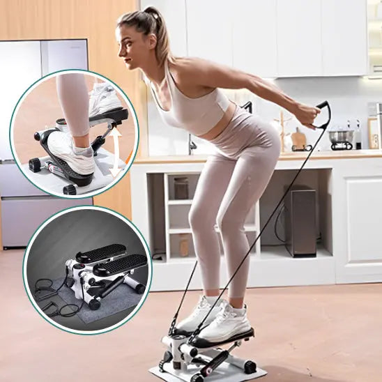 mini stepper 100 kg avec écran LCD Power shift fitness