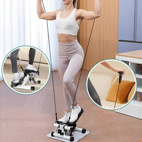 mini stepper 100 kg avec écran LCD Power shift fitness