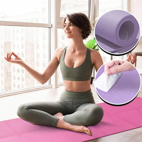 Tapis de Pilates pliable et confortable EVA™ - Power shift fitness