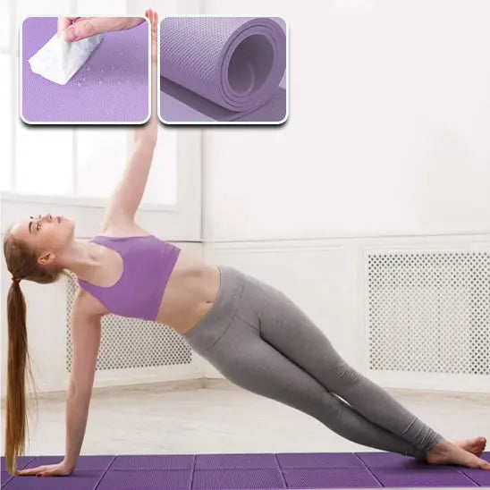 Tapis de Pilates pliable et confortable EVA™ - Power shift fitness
